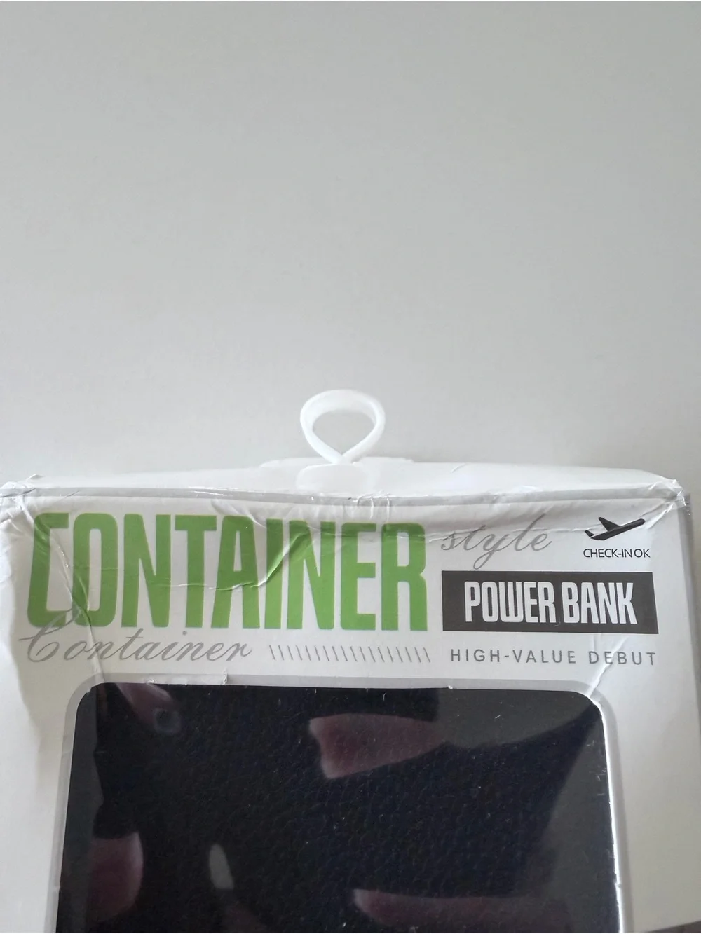 Container Power Bank - Black Portable Charger